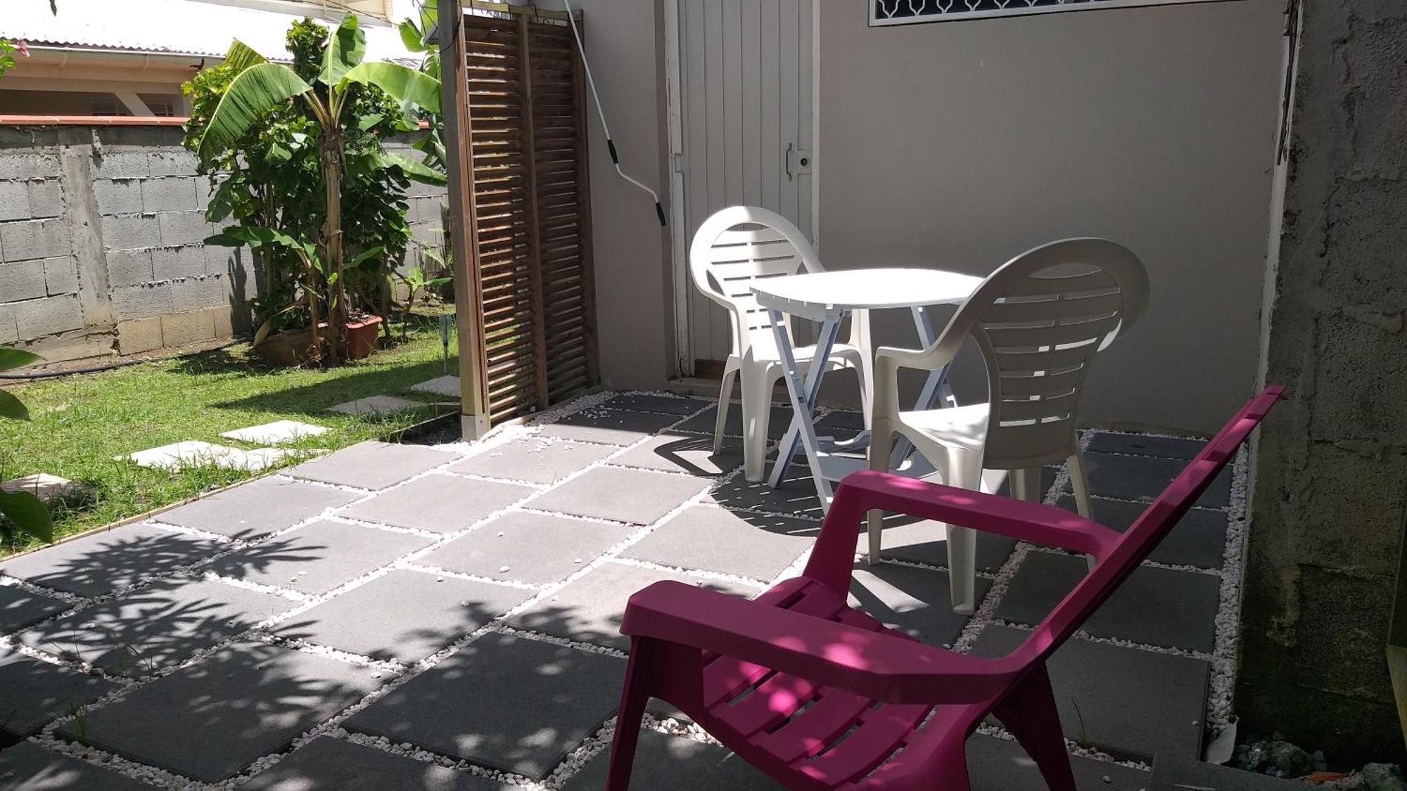 Agreable F2, Jardin, Garage, Fibre, Clim Ch Lejlighed Fort-de-France Eksteriør billede