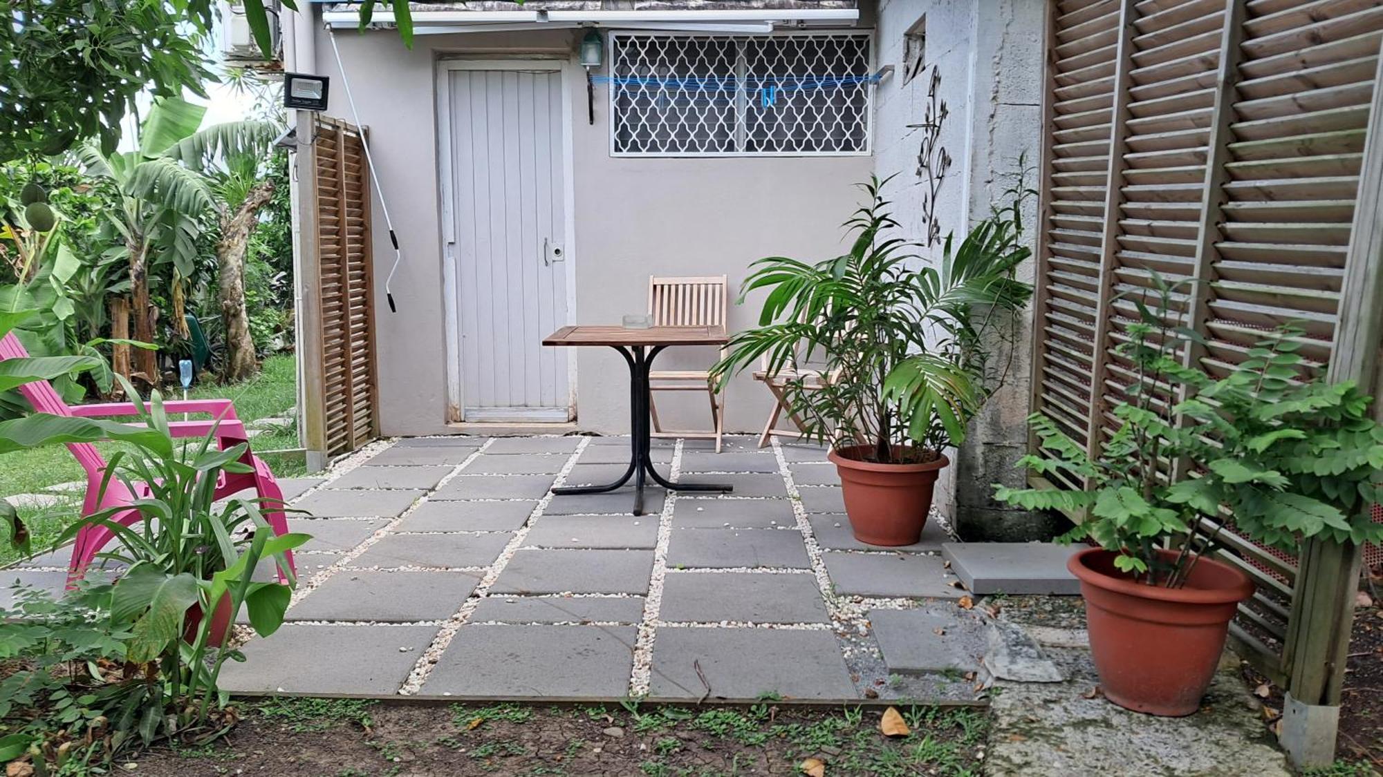 Agreable F2, Jardin, Garage, Fibre, Clim Ch Lejlighed Fort-de-France Eksteriør billede